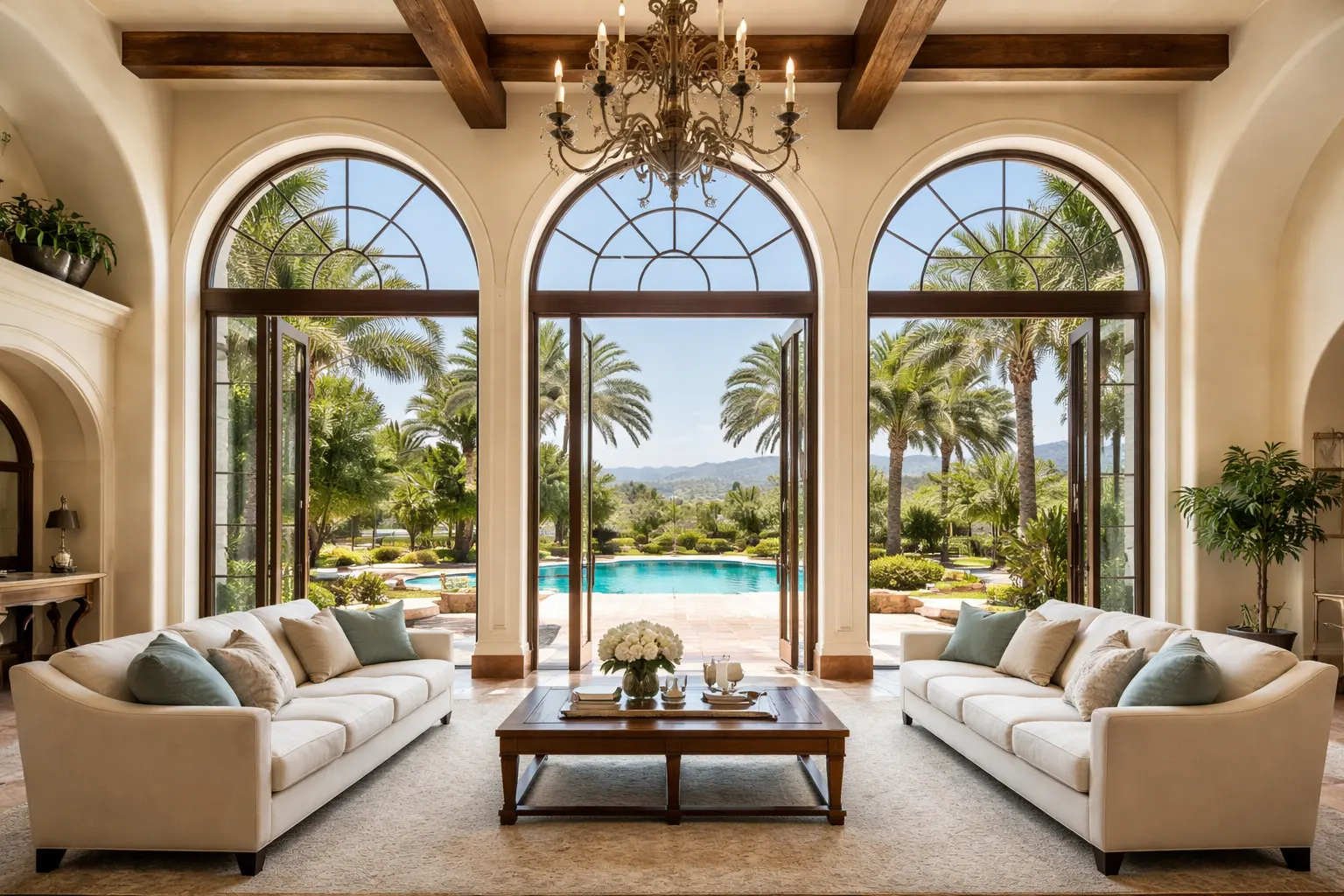 Villa / Arch Windows